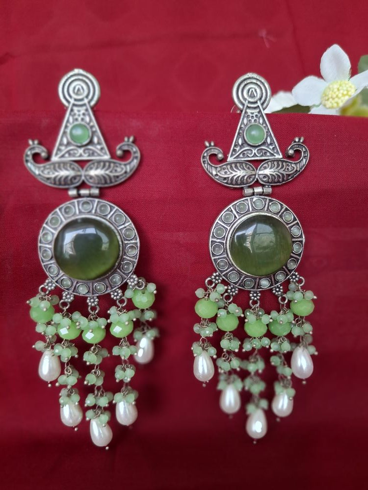 MEHANDI KUNJAM OXIDISED DANGLER