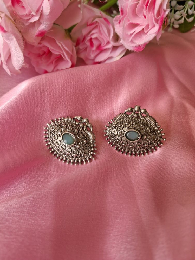 TURQUOISE SIARA SILVER STUD